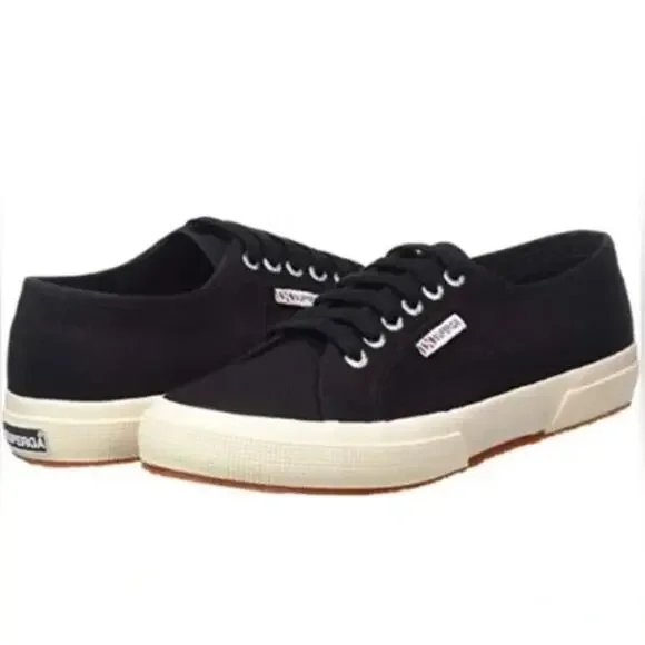 Superga Cotu Classic Women's Sneakers Black - Picture 1 of 9
